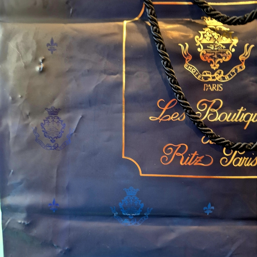 Ritz Paris Blue Shopping Bag - Picture 4 of 16